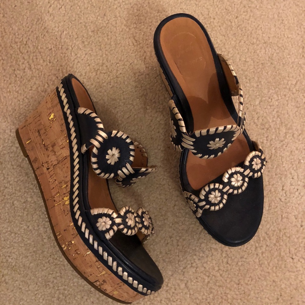 jack roger sz 6.5 worn 5 times max